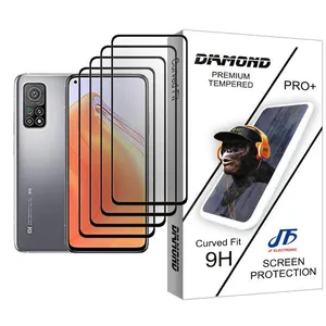 JF Diamond Glass MIX004 Screen Protector For Xiaomi Mi 10T 5G Pack Of 4