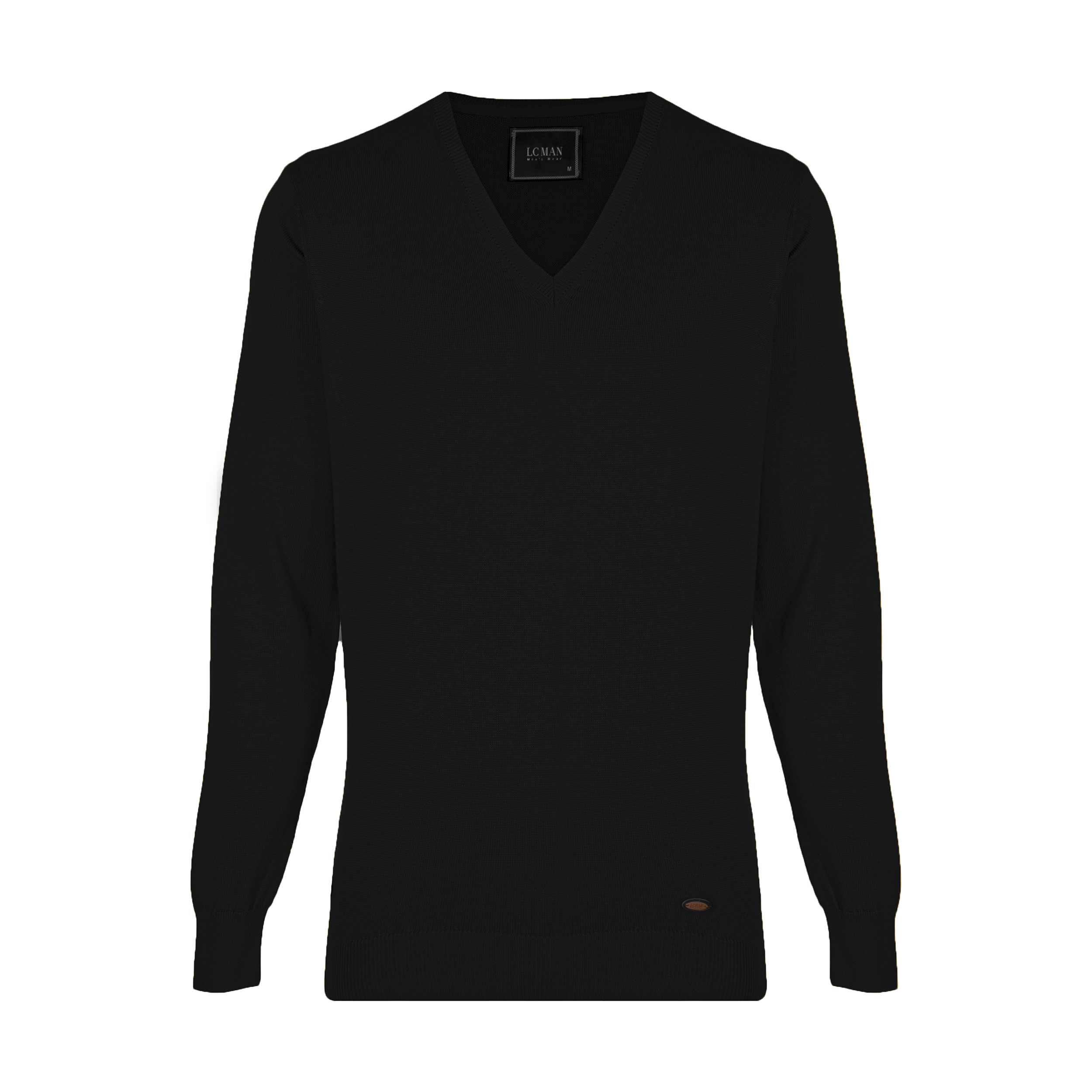 پلیور مردانه ال سی من مدل 09315823-Black