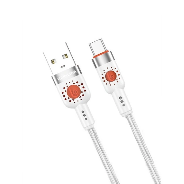 کابل تبدیل USB به USB-C کلومن مدل KD04 طول 1 متر
