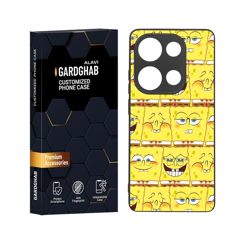 کاور گارد قاب علوی مدل دور ژله ای مناسب برای گوشی موبایل شیائومی Poco M6 Pro 4G