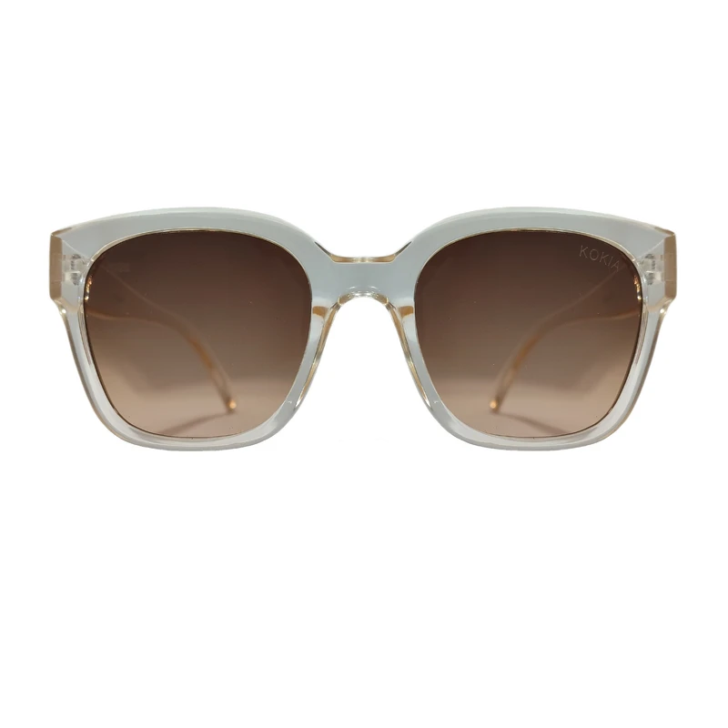 عینک آفتابی زنانه کوکیا مدل ویفرر فریم شفاف کد 92 UV400