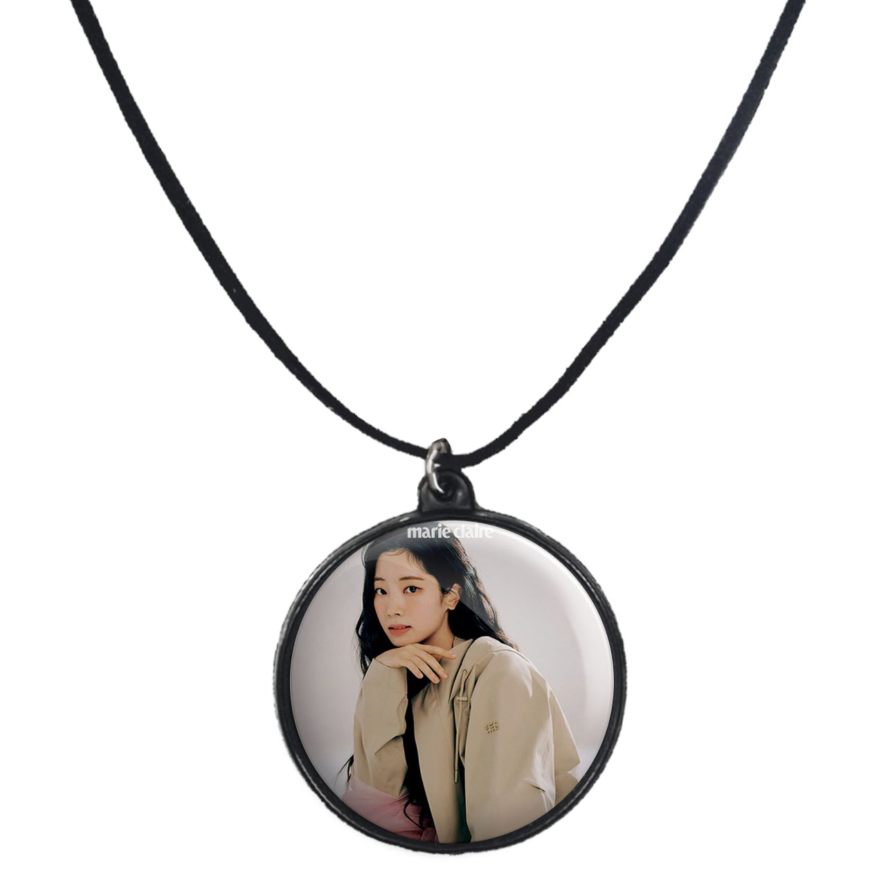 گردنبند پرمانه طرح تو ایس کد pmb.18415 مدل دو طرفه