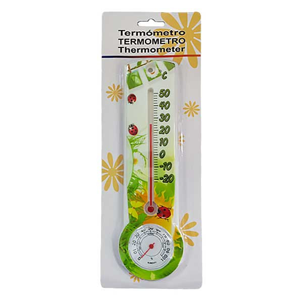 دما سنج و رطوبت سنج مدل گل دار کد C 5040