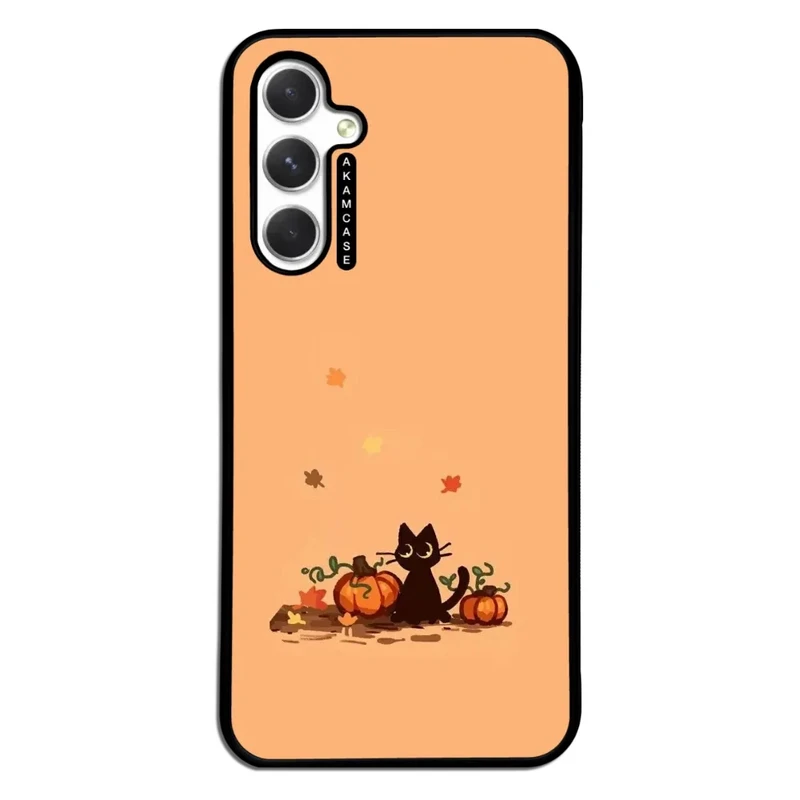 کاور آکام مدل AMC-WSGA54-PUMPKIN-1 مناسب برای گوشی موبایل سامسونگ Galaxy A54