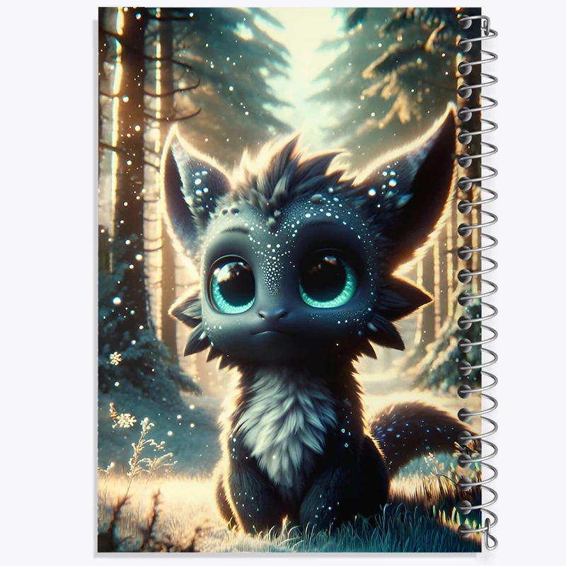 دفتر مشق 50 برگ خندالو طرح اژدهای بانمک کد F7529