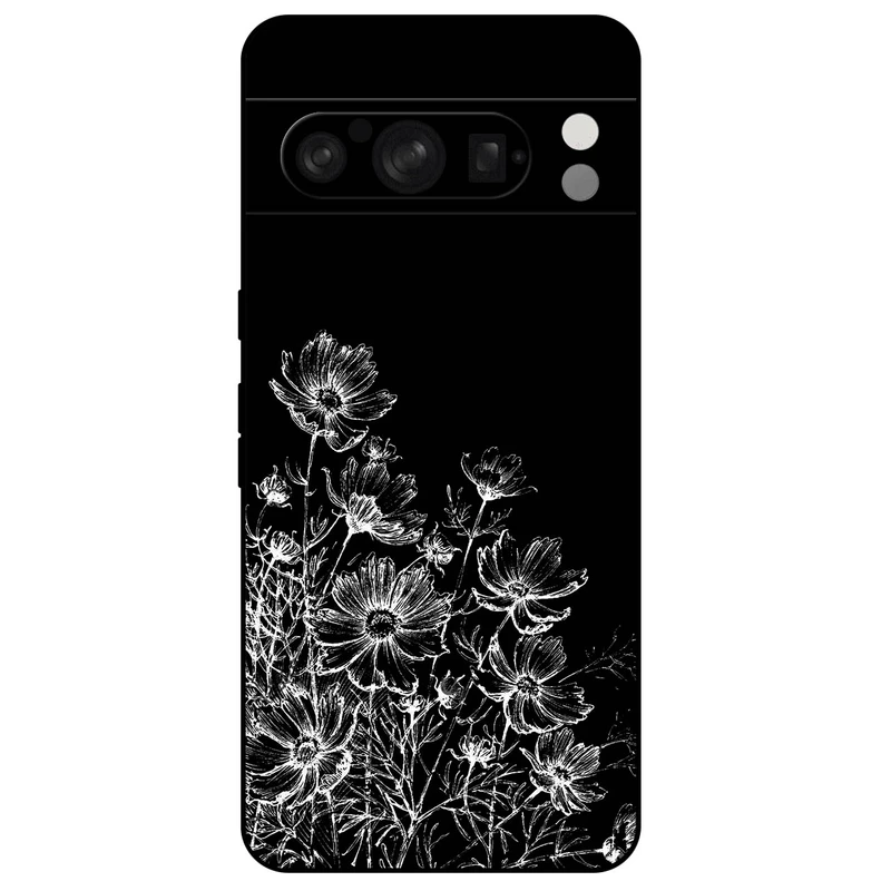 کاور مگافون طرح گل مدل 7274 مناسب برای گوشی موبایل گوگل Pixel 8 Pro   