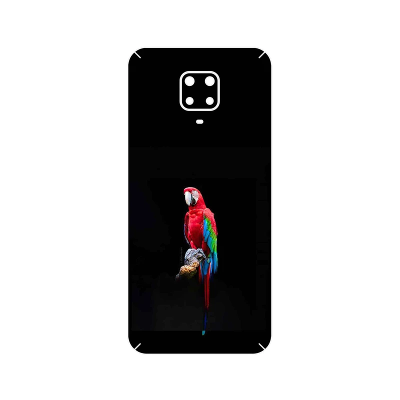برچسب پوششی ماهوت مدل Parrot مناسب برای گوشی موبایل شیائومی Redmi Note 9 Pro