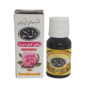 روغن بدن عرق الشفا مدل گل سرخ حجم 18 میلی لیتر