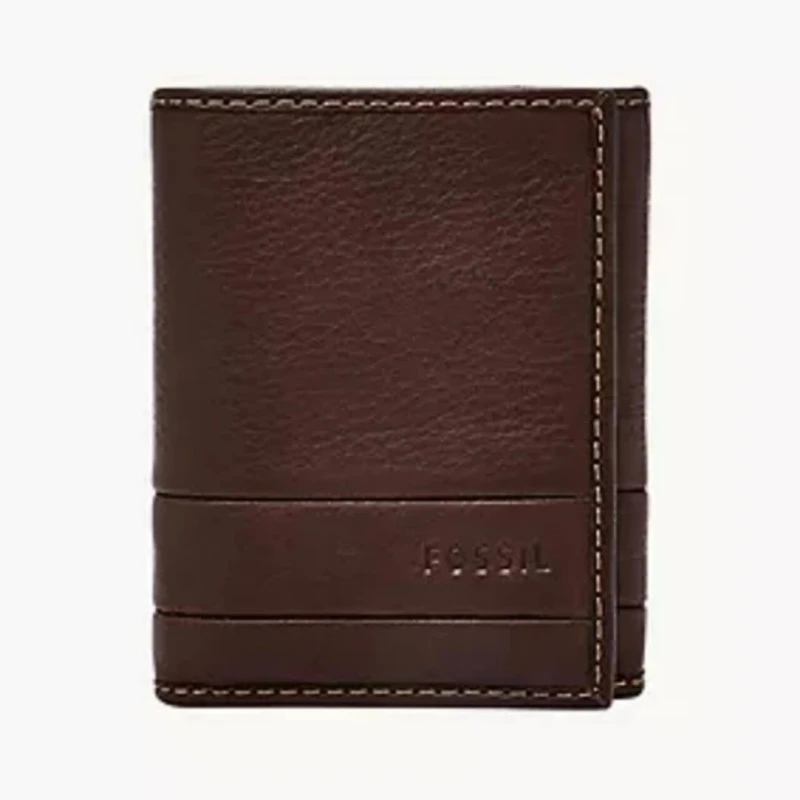 کیف پول مردانه فسیل مدل Lufkin Trifold