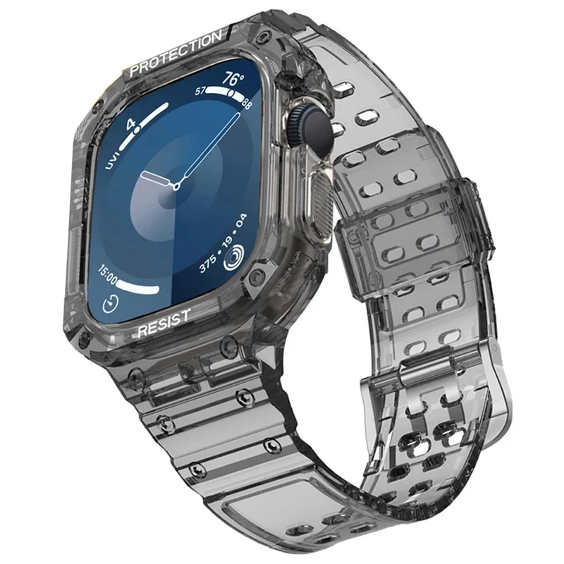 بند اسپریگ مدل CLR Resist G-Shock مناسب برای اپل واچ Series 9 Aluminum 41mm / Series 8 Aluminum 41mm / Series 7 Aluminum 41mm