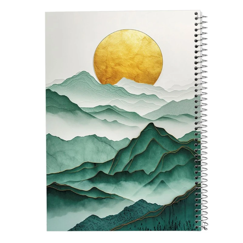 دفتر لیست خرید 50 برگ مدوپد مدل طبیعت کد DF15308