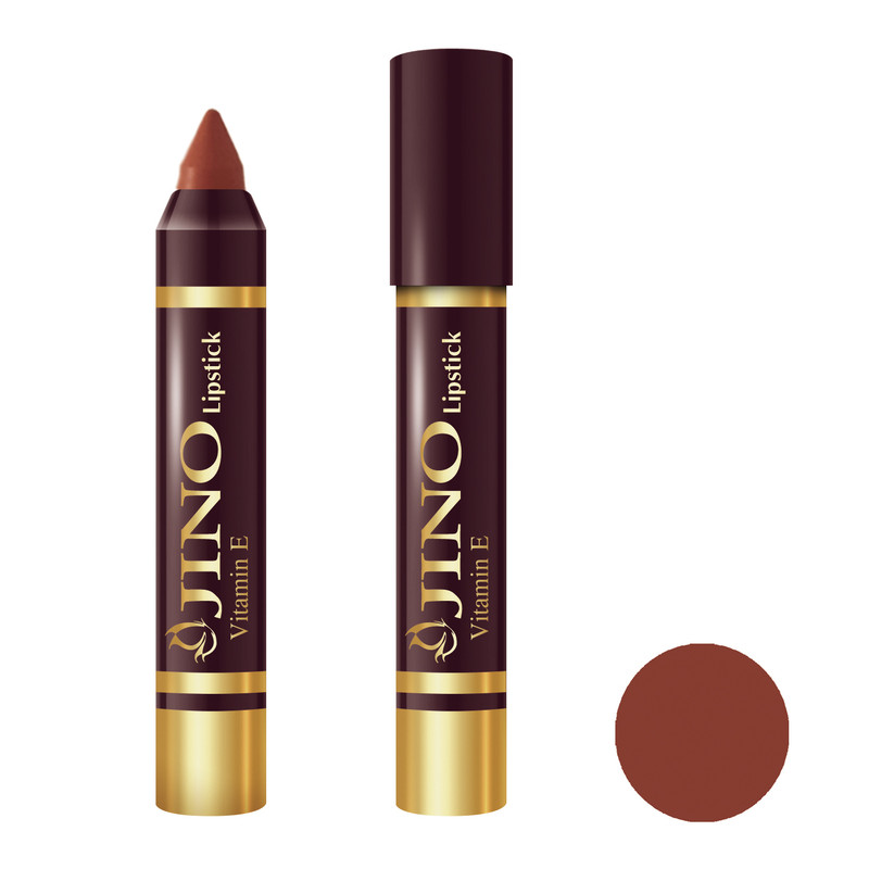 رژ لب مدادی ژینو مدل JIS1 مجموعه 6 عددی