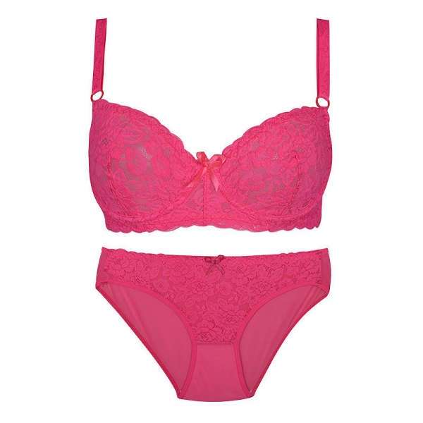 ست شورت و سوتین زنانه مدل گل