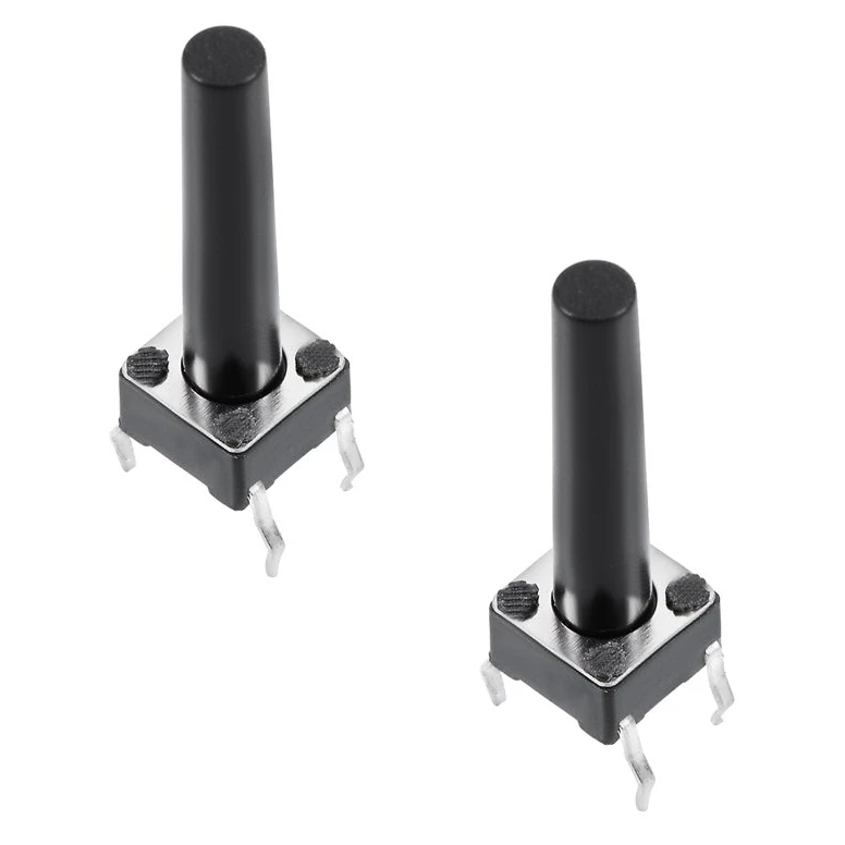 میکرو سوئیچ مدل Vertical-6×6×20-4P بسته 2 عددی