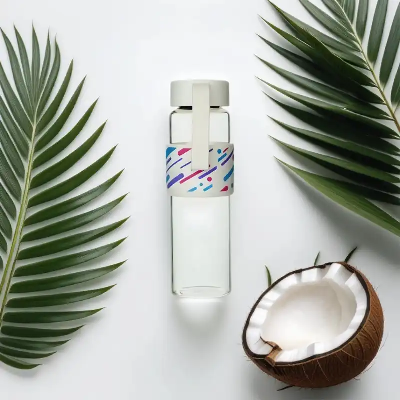 قمقمه مدل GLAX گنجایش 0.550 لیتر به همراه ساک دستی و کابل شارژ