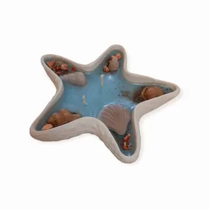 شمع دست ساز مدل ستاره دریایی