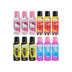 اسپری بدن کودک دریکس مدل 6412 حجم 130 میلی لیتر مجموعه ۱۲ عددی