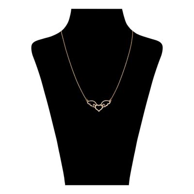 گردنبند طلا 18 عیار زنانه گلدم مدل اینه ایPE-3090029