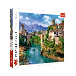 پازل 500 تکه ترفل مدل پل قدیمی موستار در بوسنی و هرزگوین