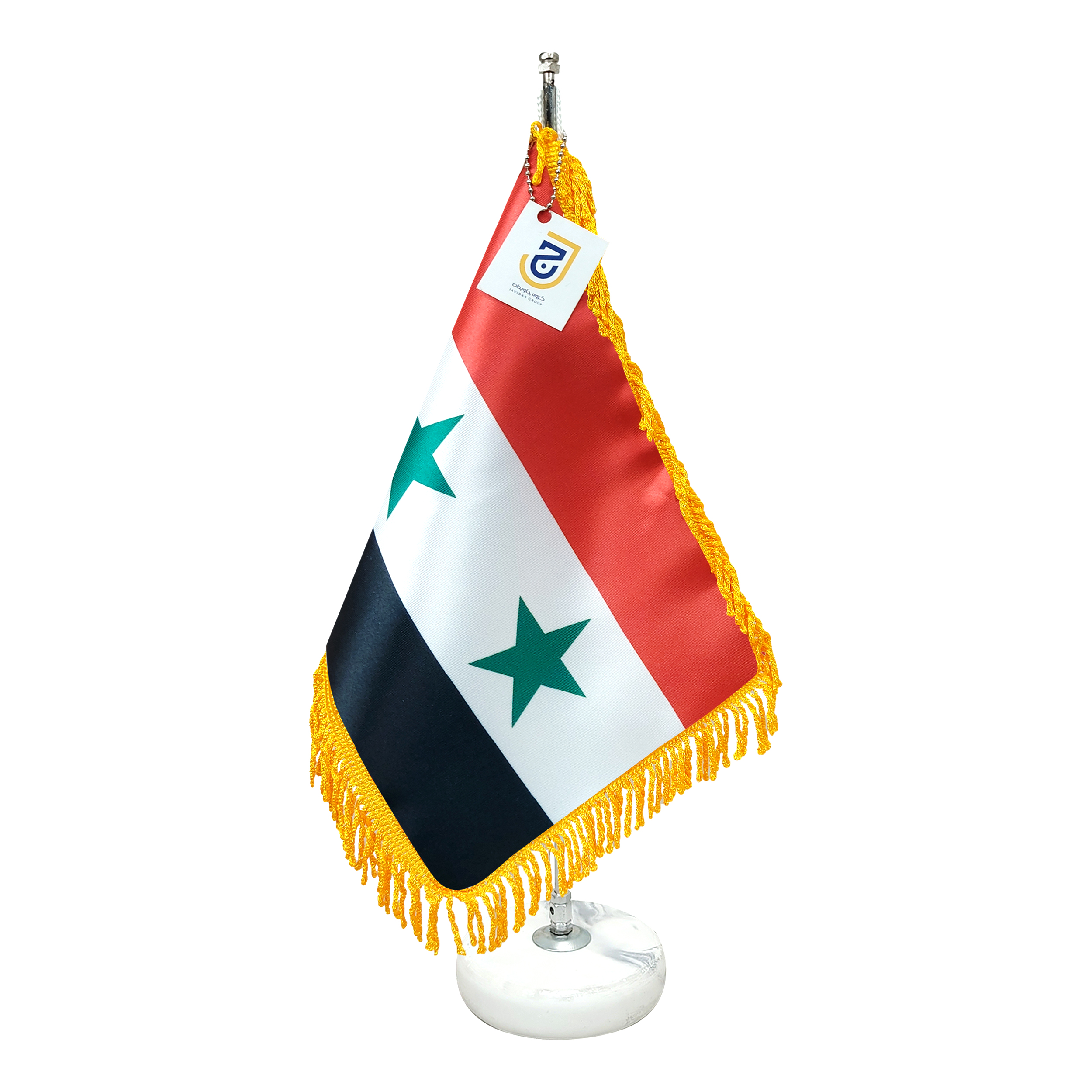 پرچم رومیزی جاویدان تندیس پرگاس مدل سوریه کد 1