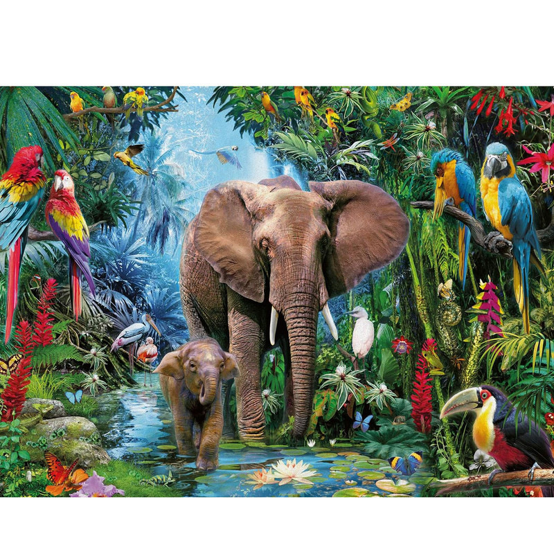 پازل 150 تکه راونزبرگر مدل Safari Animals کد 12901
