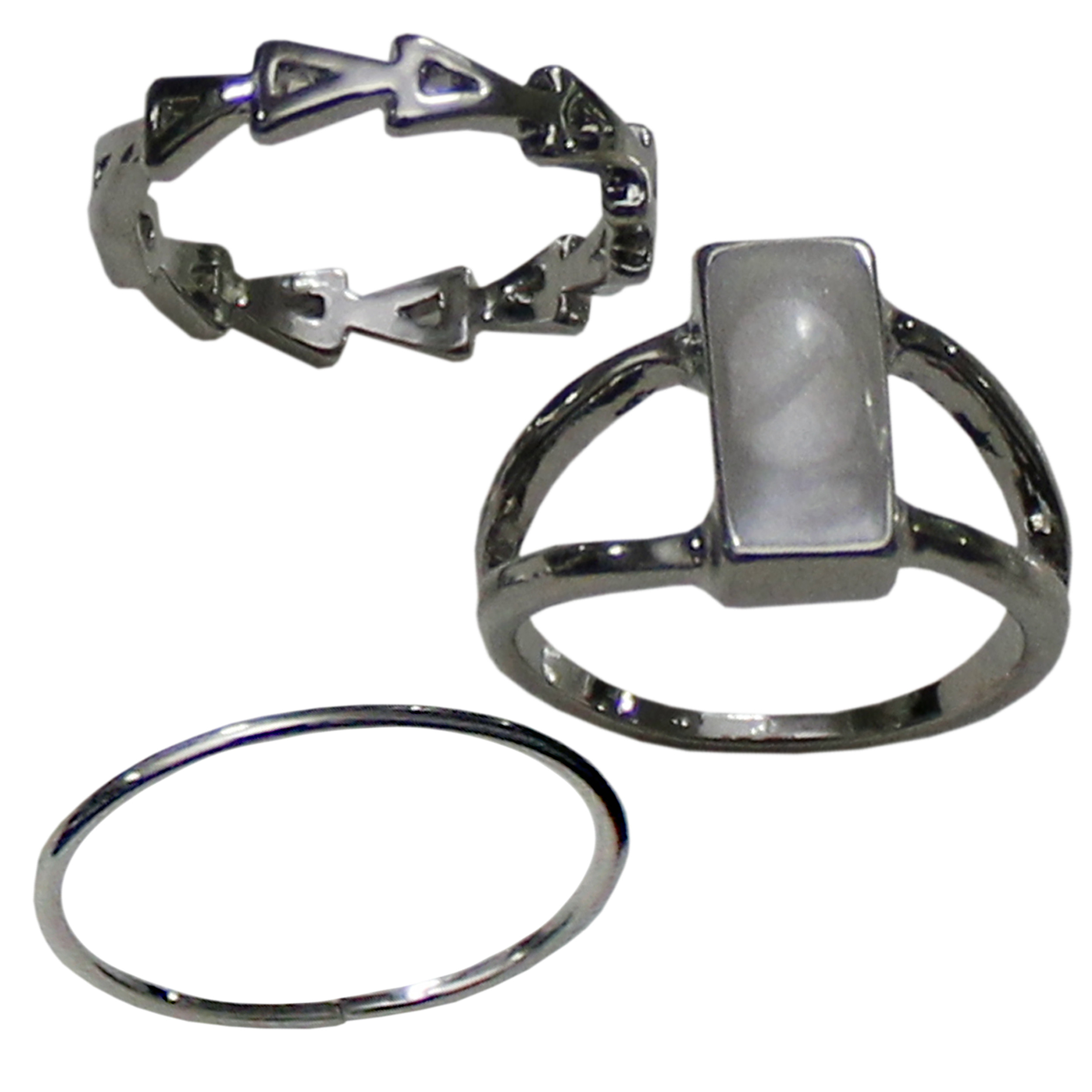 بند انگشتی زنانه کد RKH_1315 مجموعه 3 عددی