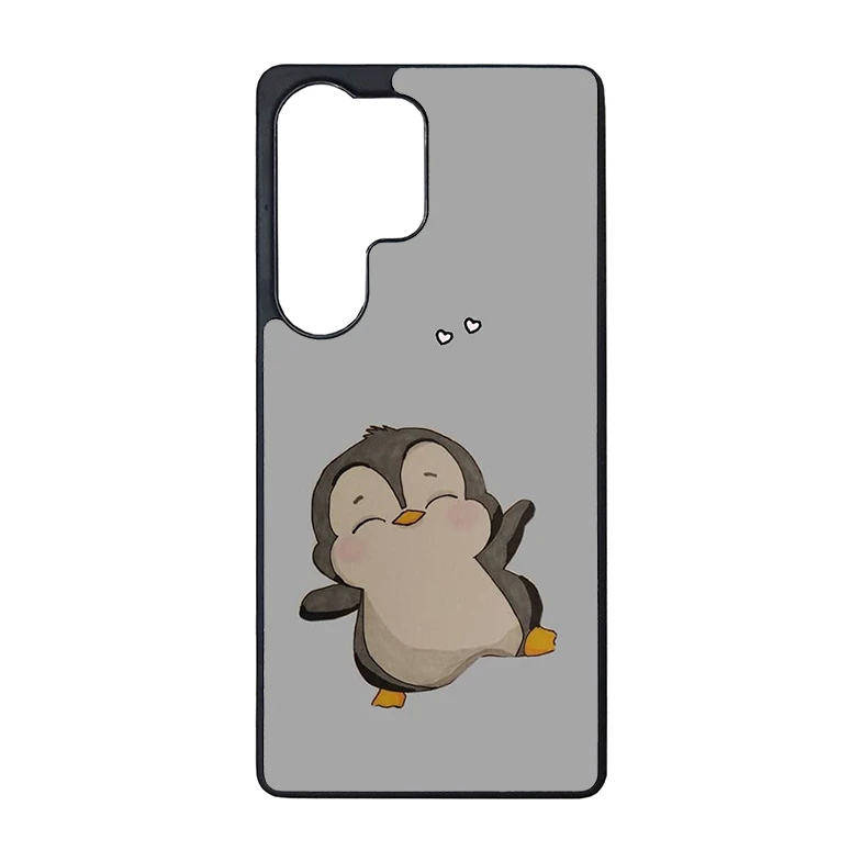 کاور گالری وبفر طرح پنگوئن مناسب برای گوشی موبایل سامسونگ galaxy s25 ultra