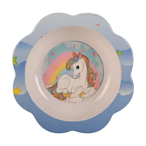 کاسه کودک مهروز طرح اسب تک شاخ