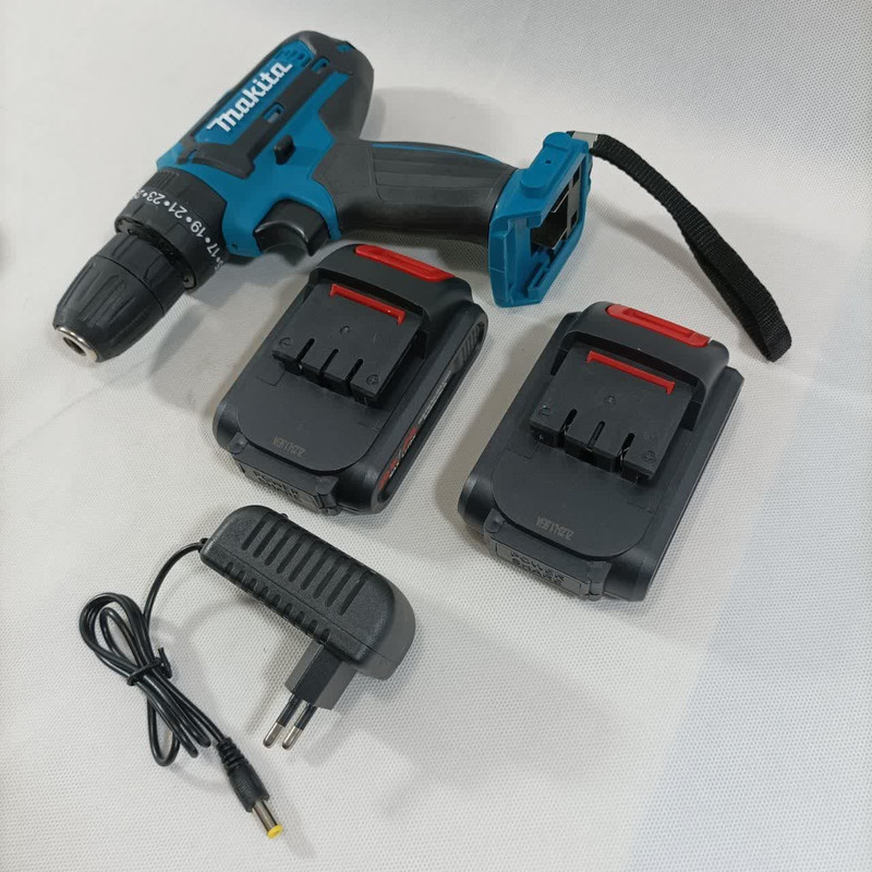 دریل چکشی ماکیتا مدل brushless مجموعه 27 عددی دریل چکشی ماکیتا مدل brushless مجموعه 27 عددی