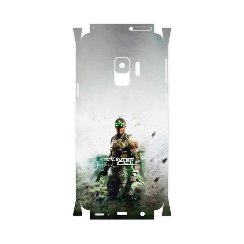 برچسب پوششی ماهوت مدل splintercell Game Series-FullSkin مناسب برای گوشی موبایل سامسونگ Galaxy S9
