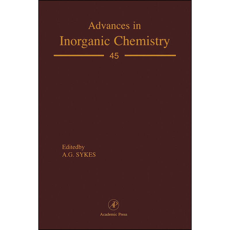 کتاب Advances in Inorganic Chemistry اثر AG Sykes انتشارات تازه ها
