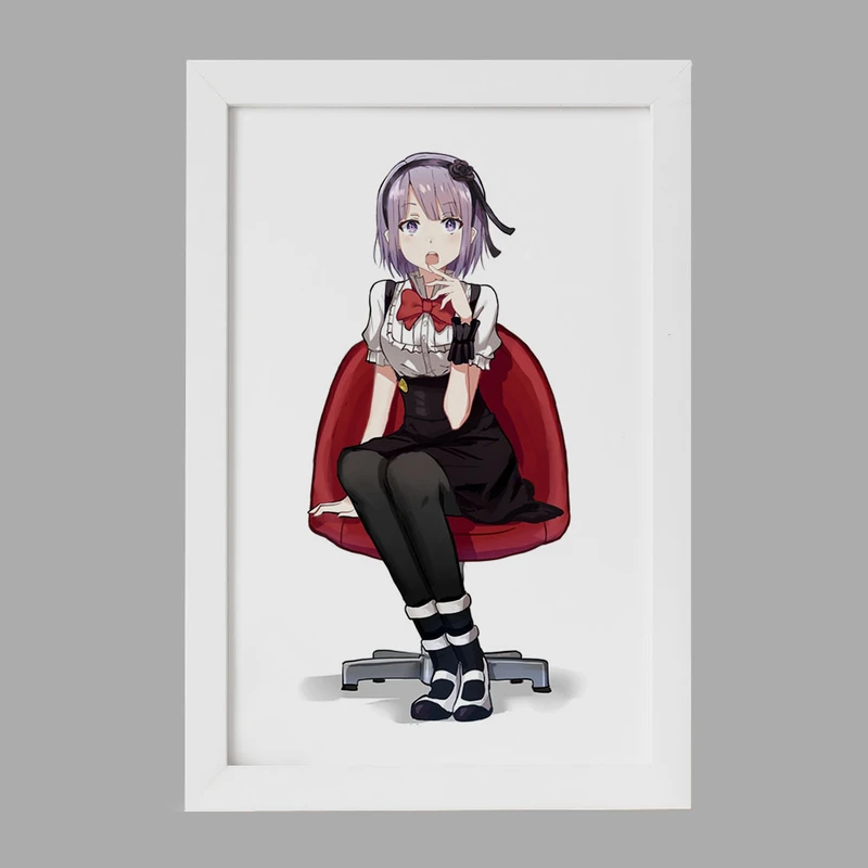 تابلو خندالو مدل شیداره انیمه داگاشی کاشی کد 23401