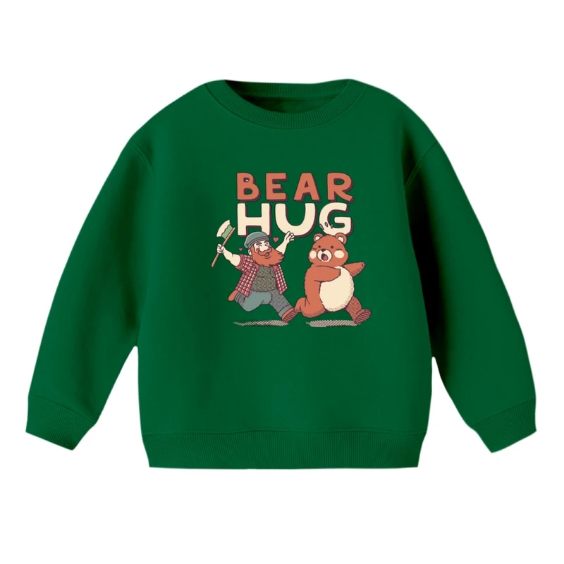سویشرت بچگانه مدل خرس و شکارچی 