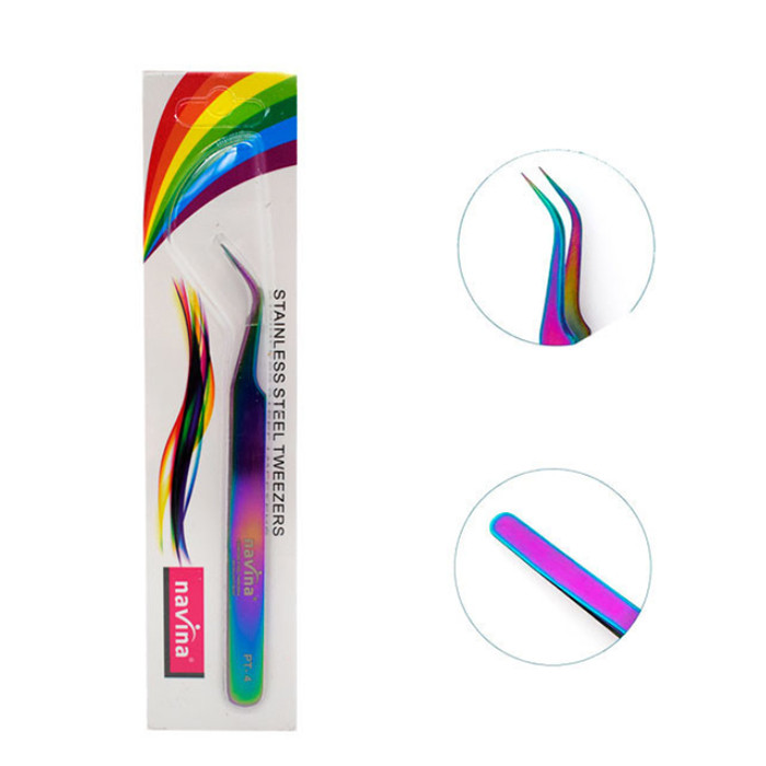 انبر اکستنشن مژه ناوینا مدل PT 4