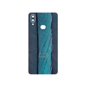 MAHOOT Turquoise feathers Cover Sticker for Samsung Galaxy A10s
