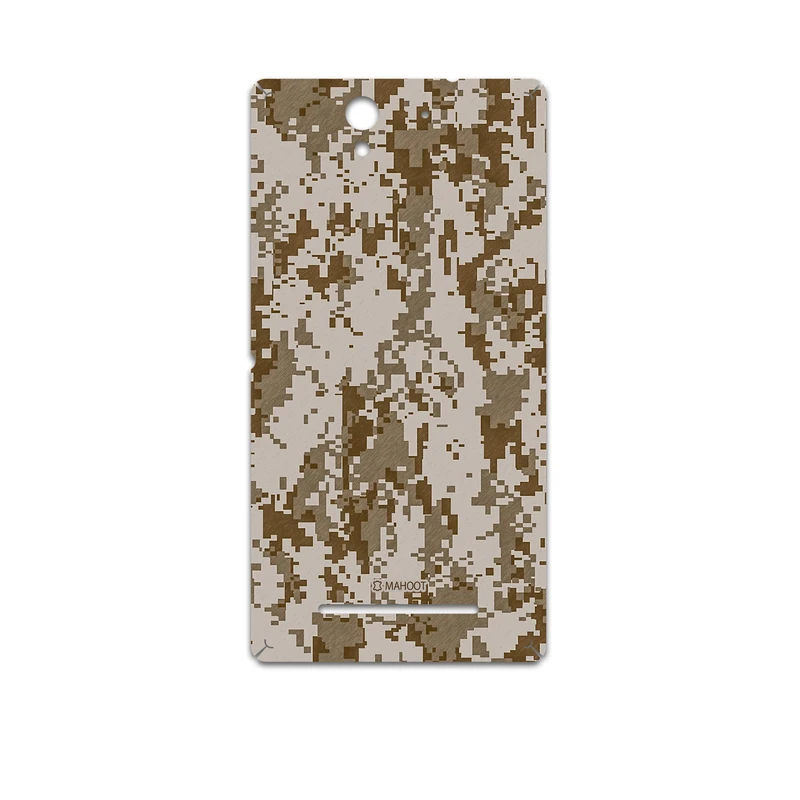 برچسب پوششی ماهوت مدل Army-Desert-Pixel مناسب برای گوشی موبایل سونی Xperia C3 Dual