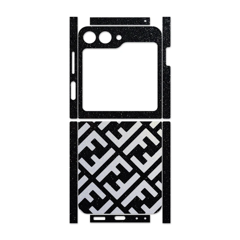 برچسب پوششی مدل فندی مناسب برای گوشی موبایل سامسونگ 6 Galaxy Z Flip 