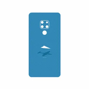 MAHOOT Minimal Paper Airplane Cover Sticker for Huawei Mate 20