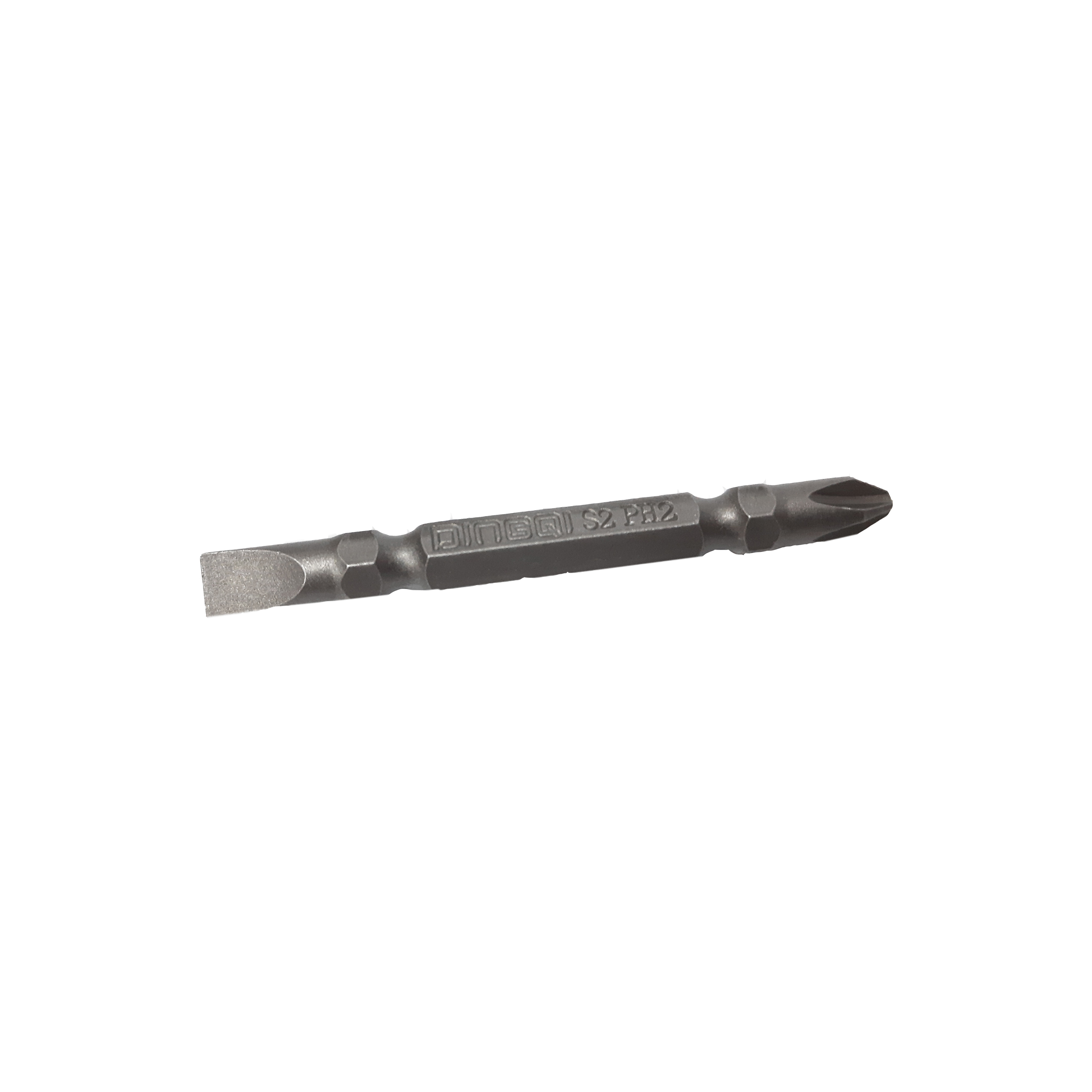 سری پیچ گوشتی دو سر چهار سو دینگشی مدل s2 tool steel بسته 10 عددی