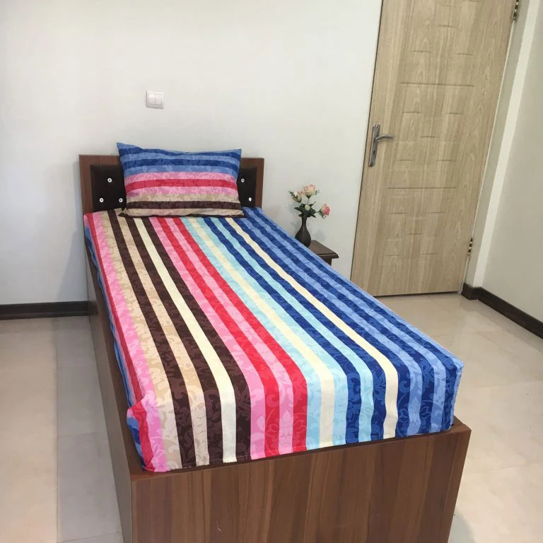 سرویس ملحفه مدل پیام 1 نفره 2 تکه