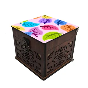 جعبه موزیکال مدل برگ کد S041