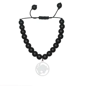 دستبند هایکا طرح ماه تولد اردیبهشت مدل ha1-21