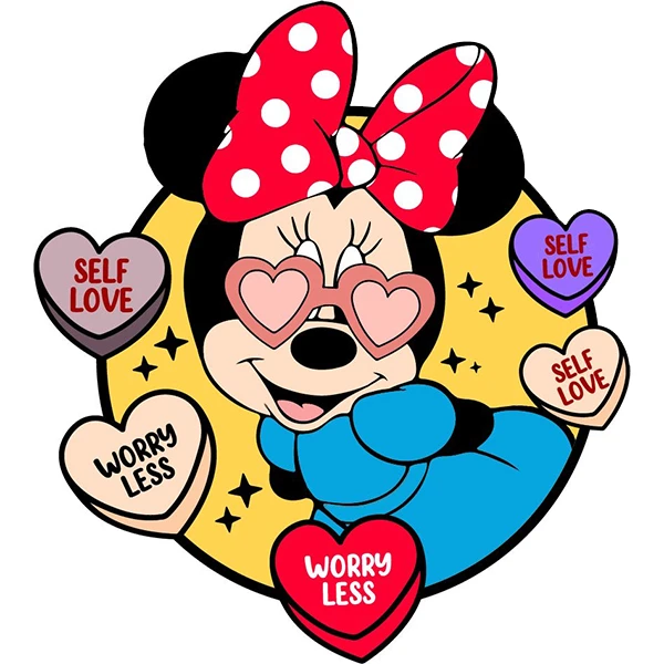 استیکر پارچه و لباس پاد آفرین طرح میکی موس کد 1731