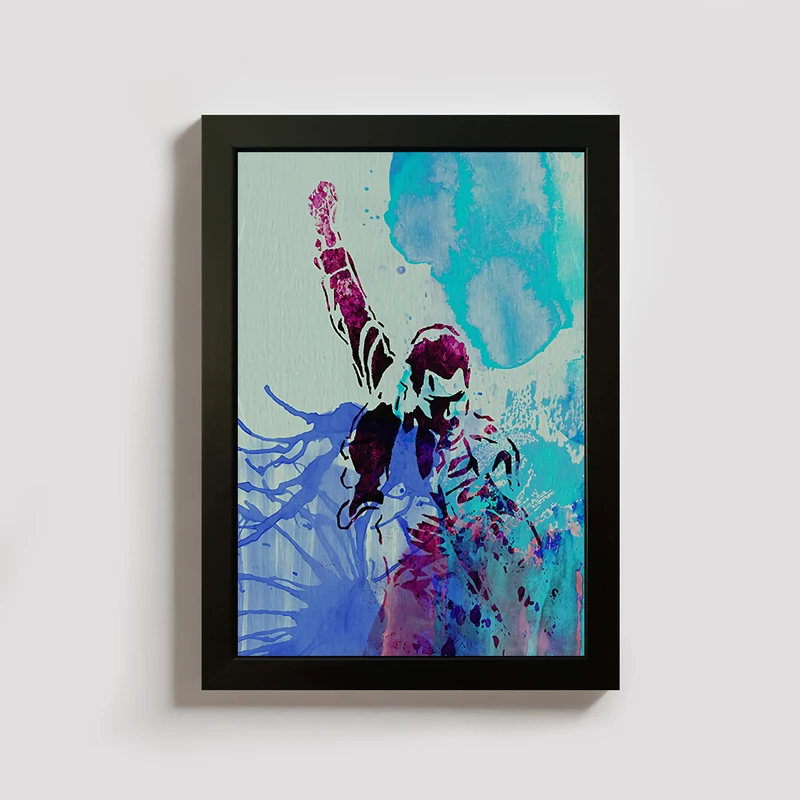 تابلو مدل فردی مرکوری freddie mercury queen BL057