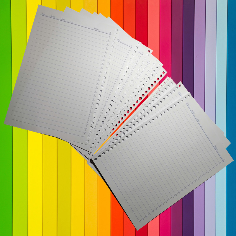 کاغذ کلاسور تیما مدل پازل بسته 100 عددی