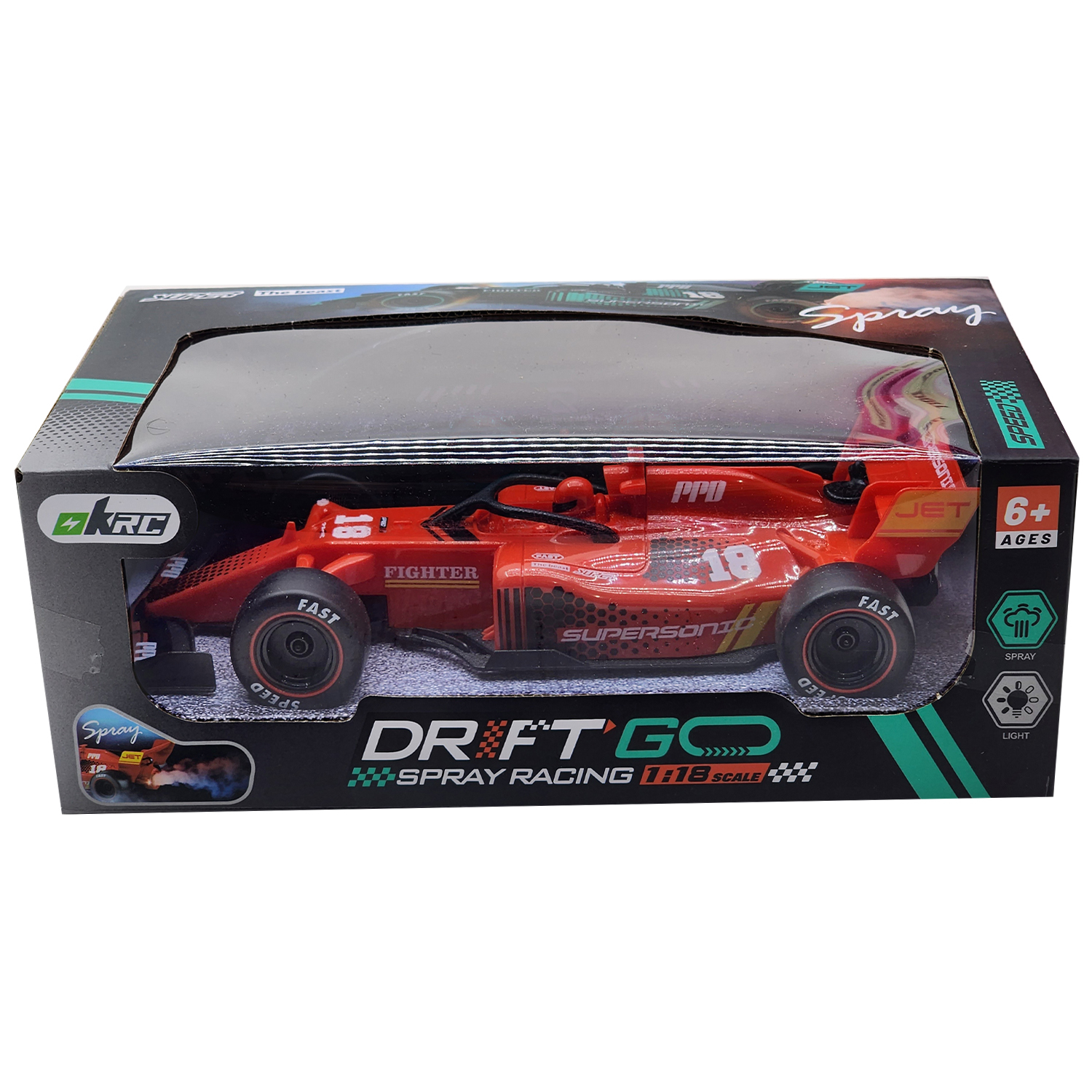 ماشین بازی کنترلی مدل فرمول یک دودزا