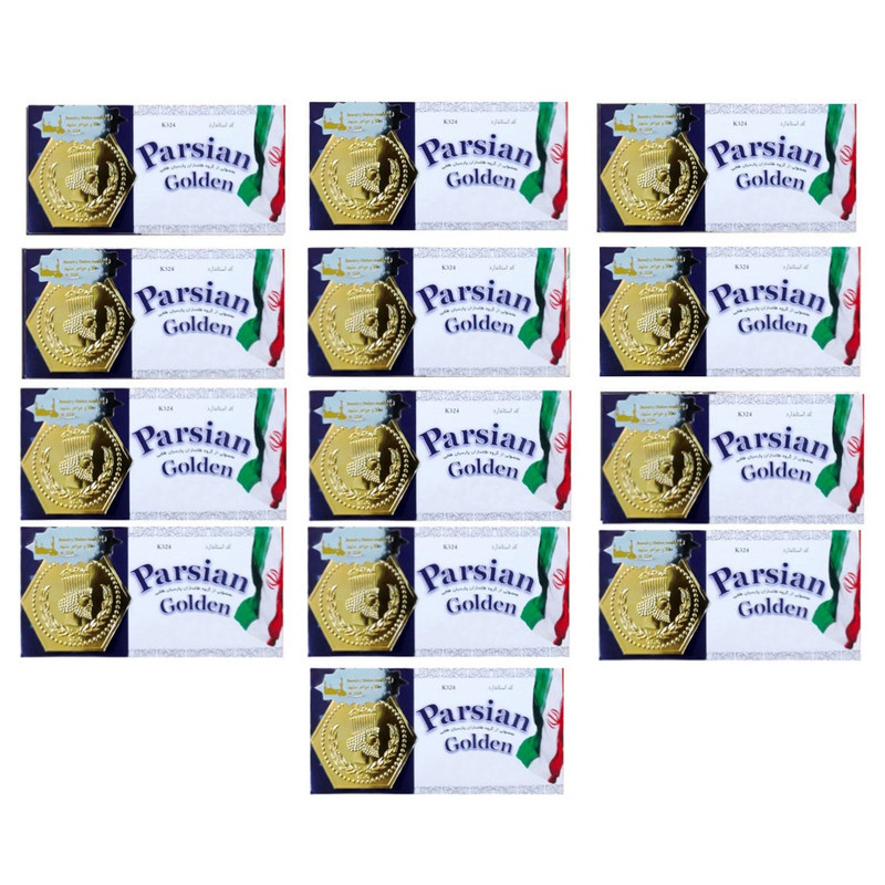 سکه طلا گرمی 18 عیار مدل پارسیان آفرینش k050 مجموعه 13 عددی
