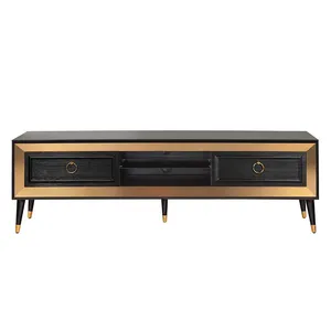 میز تلویزیون ناژینو مدل 219140 گلدن مناسب برای تلویزیون تا 49 اینچ