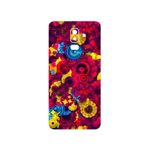 MAHOOT Vector Flower Garden Digital Art Cover Sticker for Samsung Galaxy J8