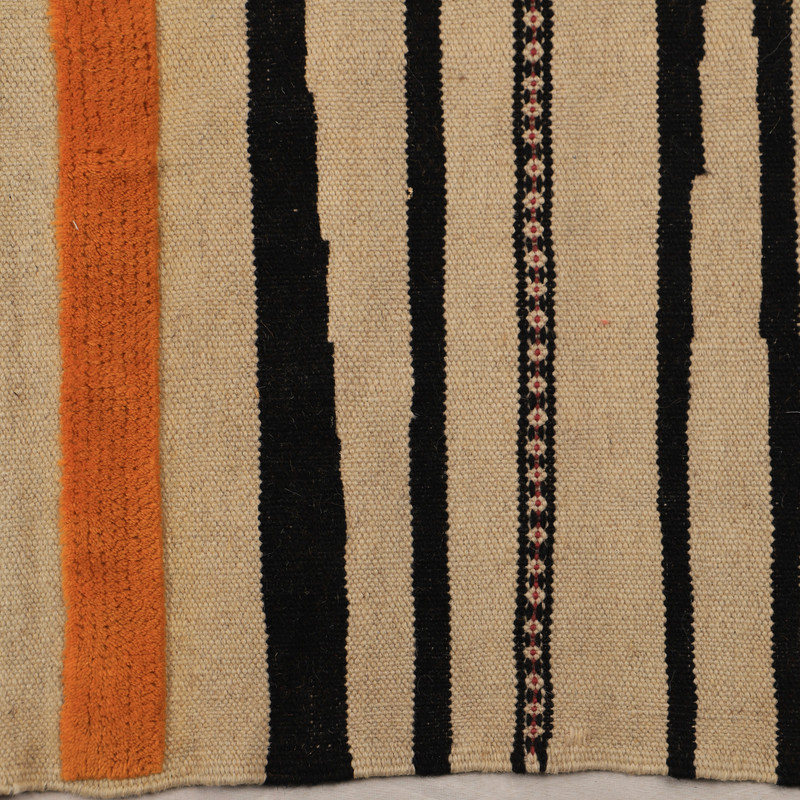 گلیم گبه دستبافت سه متری مدل مدرن کد 4040621